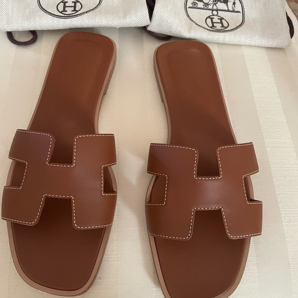 Hermes Oran Sandals